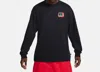 Nike Sb Brainwash Skate Long Sleeve T-shirt In Black In Black