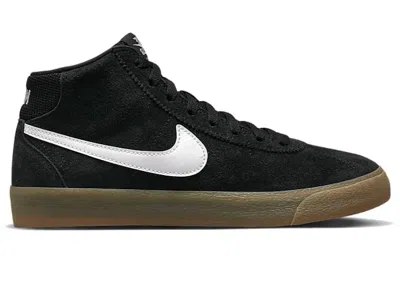 Pre-owned Nike Sb Bruin High White Gum (women's) Sneakers In Black/gum Light Brown
