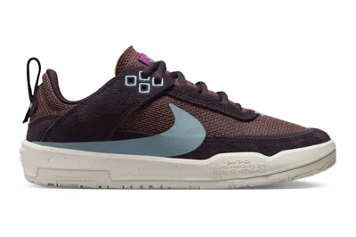 Pre-owned Nike Sb Day One Burgundy Ash Dark Pony Sail Denim Turquoise (gs) In Burgundy Ash/dark Pony/sail
