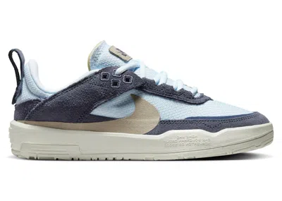 Pre-owned Nike Sb Day One Khaki Sneakers In Thunder Blue/blue Tint/sail