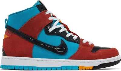 Pre-owned Nike Sb Dunk High Di'orr Greenwood Navajo Arts Size 8.5m / 10w In Multicolor