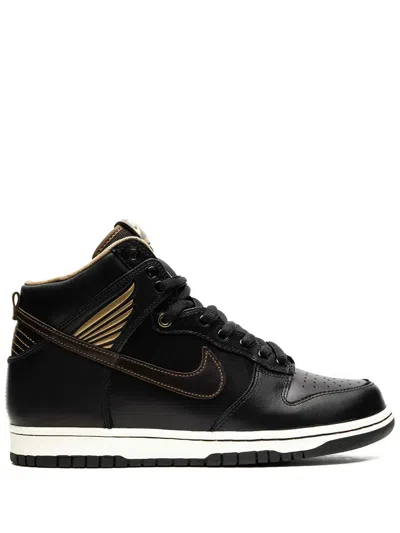 Nike X Pawnshop Skate Co. Sb Dunk High Sneakers In Black