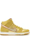 Nike Dunk High Premium Sb Sneakers In Yellow