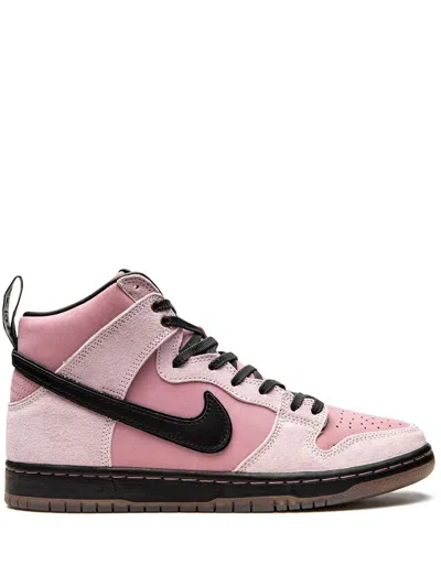 Nike X Kcdc Sb Dunk High Pro Sneakers In Pink