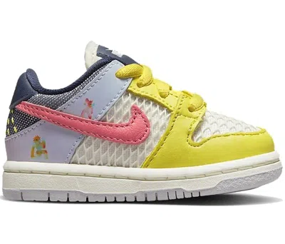 Pre-owned Nike Sb Dunk Low Be True Xavier Schipani Sneakers In Color/pink Gaze
