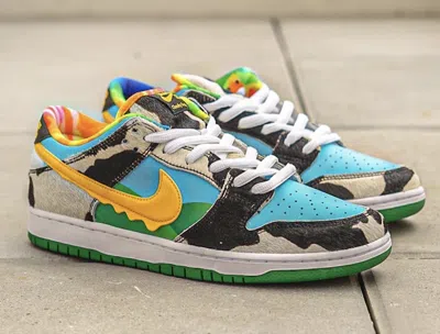 Pre-owned Nike Sb Dunk Low Ben & Jerrys Chunk Dunky Cu3244-100 In Multicolor