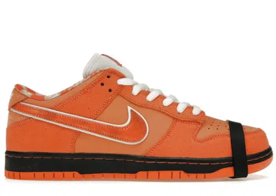 Pre-owned Nike Sb Dunk Low Concepts Orange Lobster (special Box) Sneakers In Orange Frost/electro Orange/white