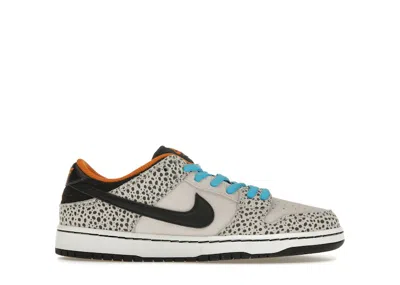 Pre-owned Nike Sb Dunk Low Electric Pack Olympic Safari Sneakers In Phantom/black/monarch In Multi
