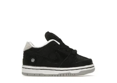 Pre-owned Nike Sb Dunk Low Medicom Toy (2020) Sneakers In Black/vachetta Tan/white