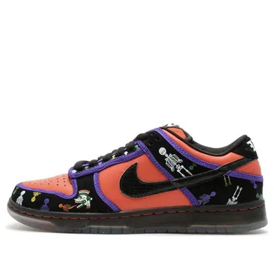 Nike Sb Dunk Low Premium 'day Of The Dead' In Orange
