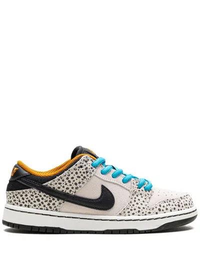 Nike Kids'  Sb Dunk Low Pro "electric Pack Olympic Safari" Sneakers In Neutrals