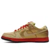 Nike Sb Dunk Low Pro 'money Cat' In Gold