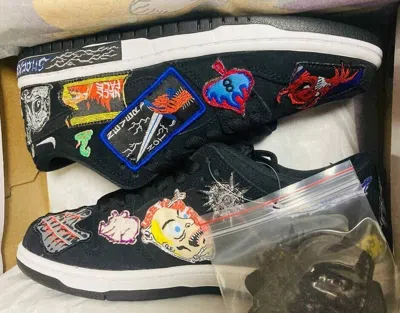 Pre-owned Nike Sb Dunk Low Pro Neckface Black Dq4488-001 Us 7 - 12 Men