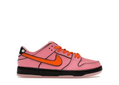 Pre-owned Nike Sb Dunk Low The Powerpuff Girls Blossom Sneakers In Lotus Pink/digital Pink/medium Soft Pink