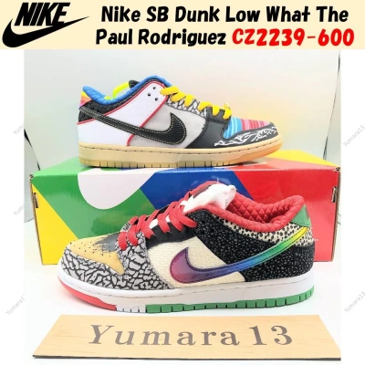 Pre-owned Nike Sb Dunk Low What The Paul Rodriguez Cz2239-600 Us Men's 4-14 In Multicolor