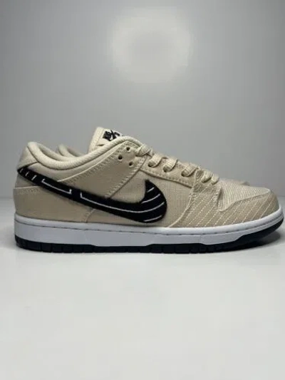 Pre-owned Nike Sb Dunk Low X Albino & Preto Jiu-jitsu Men's Size 7 / 8.5w Bnib Fd2627-200 In Brown