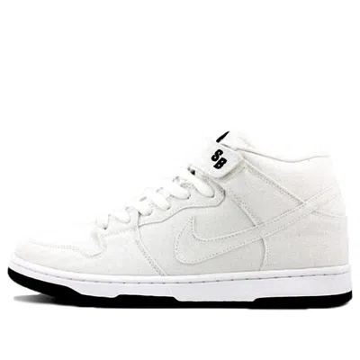 Nike Sb Dunk Mid Pro 'white'
