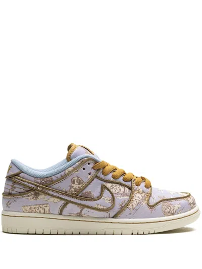 Nike Sb Dunk "pastoral Print" Sneakers In Purple