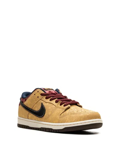 Nike Sb Dunk Sneaker In Brown