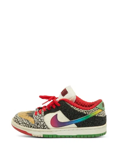Pre-owned Nike Sb Dunk 'what The Paul' Low-top Sneakers In Black