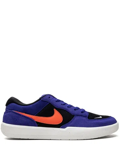 Nike Sb Force 58 Low-top Sneakers In Blue