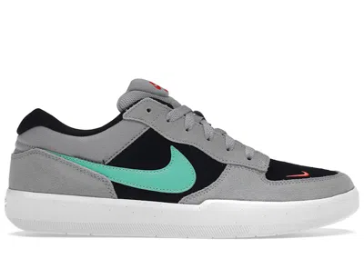 Pre-owned Nike Sb Force 58 Light Menta Sneakers In Wolf Grey/black