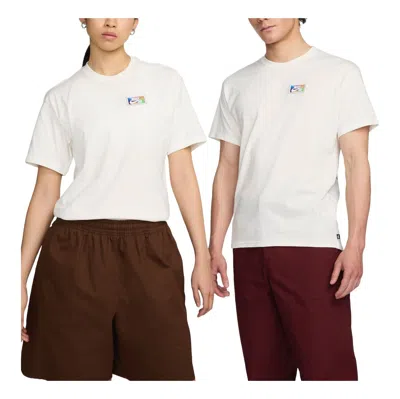 Nike Sb Graphic T-shirt Asia Sizing 'sail' In White