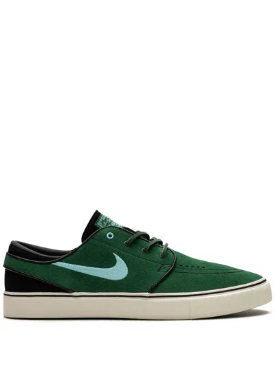 Nike Sb Janoski+ "gorge Green" Sneakers In 300 Gorge Green/black-aqua