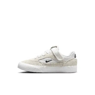 Nike Babies' Sb Malor Little Kids' Skate Shoes In White