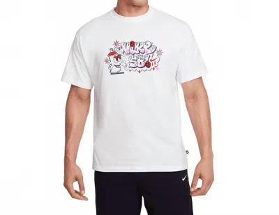 Nike Sb Max90 Spray Can Shirt In White