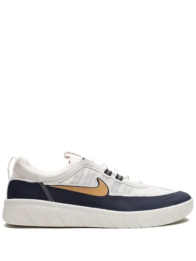 Nike Sb Nyjah Free 2.0 Sneakers In White