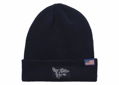 Pre-owned Nike Sb Olympics 2024 Team Usa Terra Beanie In Obsidian/white