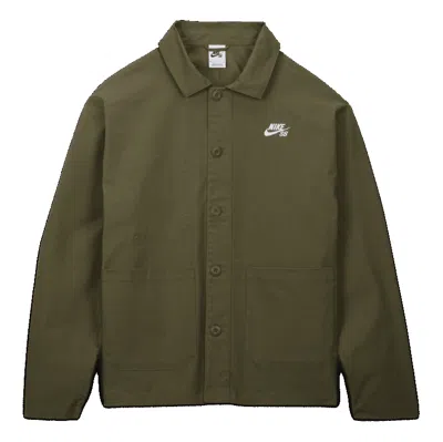 Nike Sb Skate Chore Jacket 'federation Agnostic' In Green