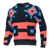 Nike Sb Skateboard Icon Pattern Printed Sweater For Men Black/red In Blue