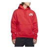 Nike Sb Skateboard Icon Skateboard Hooded Long Sleeve Logo Pullover Sweatshirt Men's University Red