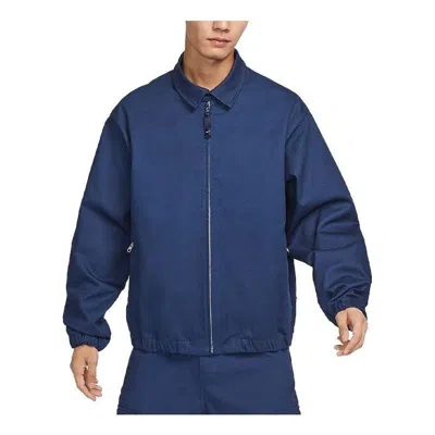 Nike Sb Skateboard Jacket 'navy' In Blue
