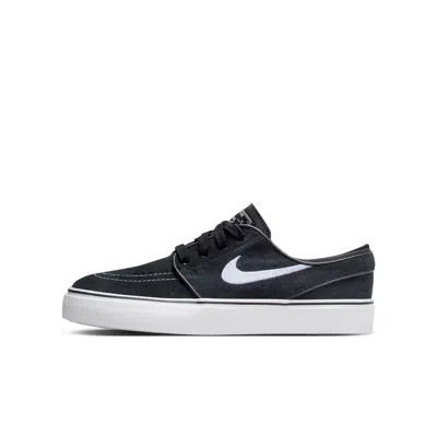 Nike Sb Stefan Janoski Big Kids' Skate Shoes In Black
