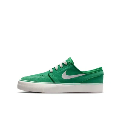 Nike Sb Stefan Janoski Big Kids' Skate Shoes In Green