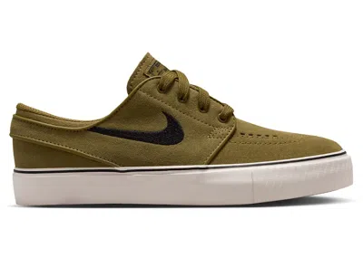 Pre-owned Nike Sb Stefan Janoski Sneakers In Olive Flak/sail/black