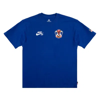 Nike Sb T-shirt 'team Usa' In Blue