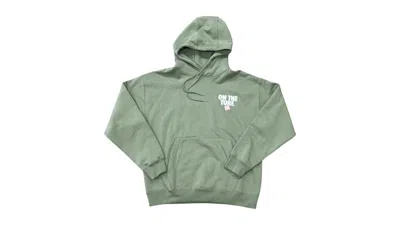 Pre-owned Nike Sb X Born X Raised On The Turf Hoodie In Olive Aura In Green