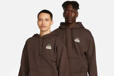 Pre-owned Nike Sb X Jarritos Fleece Hoodie Baroque Brown Dark Russet Dv9080-246 Xs-xxl