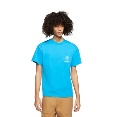 Nike Sb X Parra France Federation Kit Tshirt 'neptune Blue White'