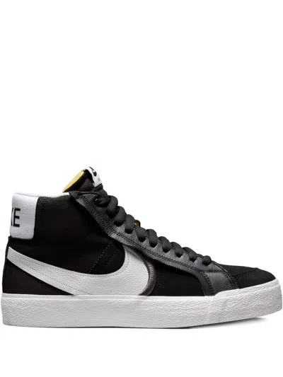 Nike Sb Zoom Blazer Mid Premium Plus "black White" Sneakers