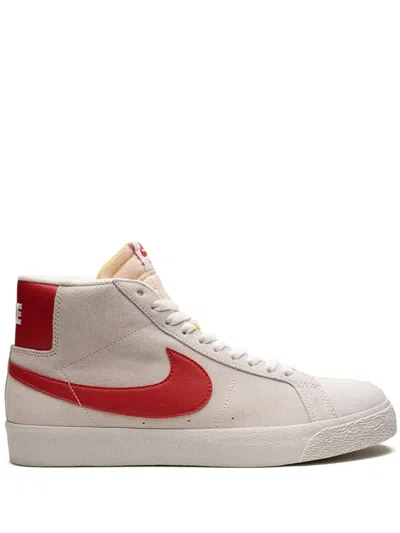 Nike Sb Zoom Blazer Mid Sneakers In Neutrals