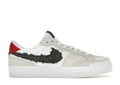 Pre-owned Nike Sb Zoom Pogo Plus Sky Brown Japanese Roots (women's) Sneakers In Sail/white/gym Red