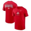 Nike Ohio State Buckeyes  Men's College T-shirt In Scarlet