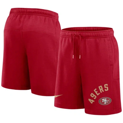 Nike Scarlet San Francisco 49ers Arched Kicker Shorts