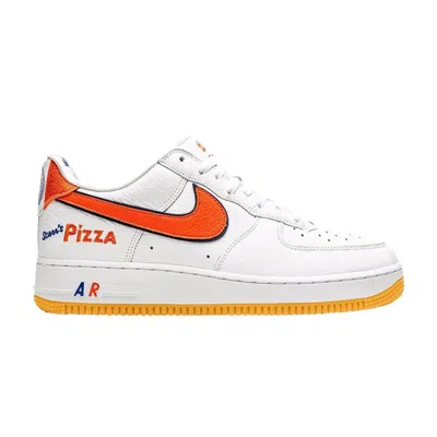 Pre-owned Nike Scarr's Pizza X Air Force 1 Low 'friends And Family' | White | Men's Size 10
