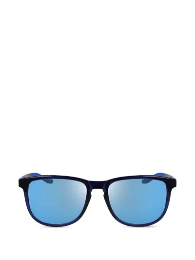 Nike Scope M Logo-detail Sunglasses In Blue